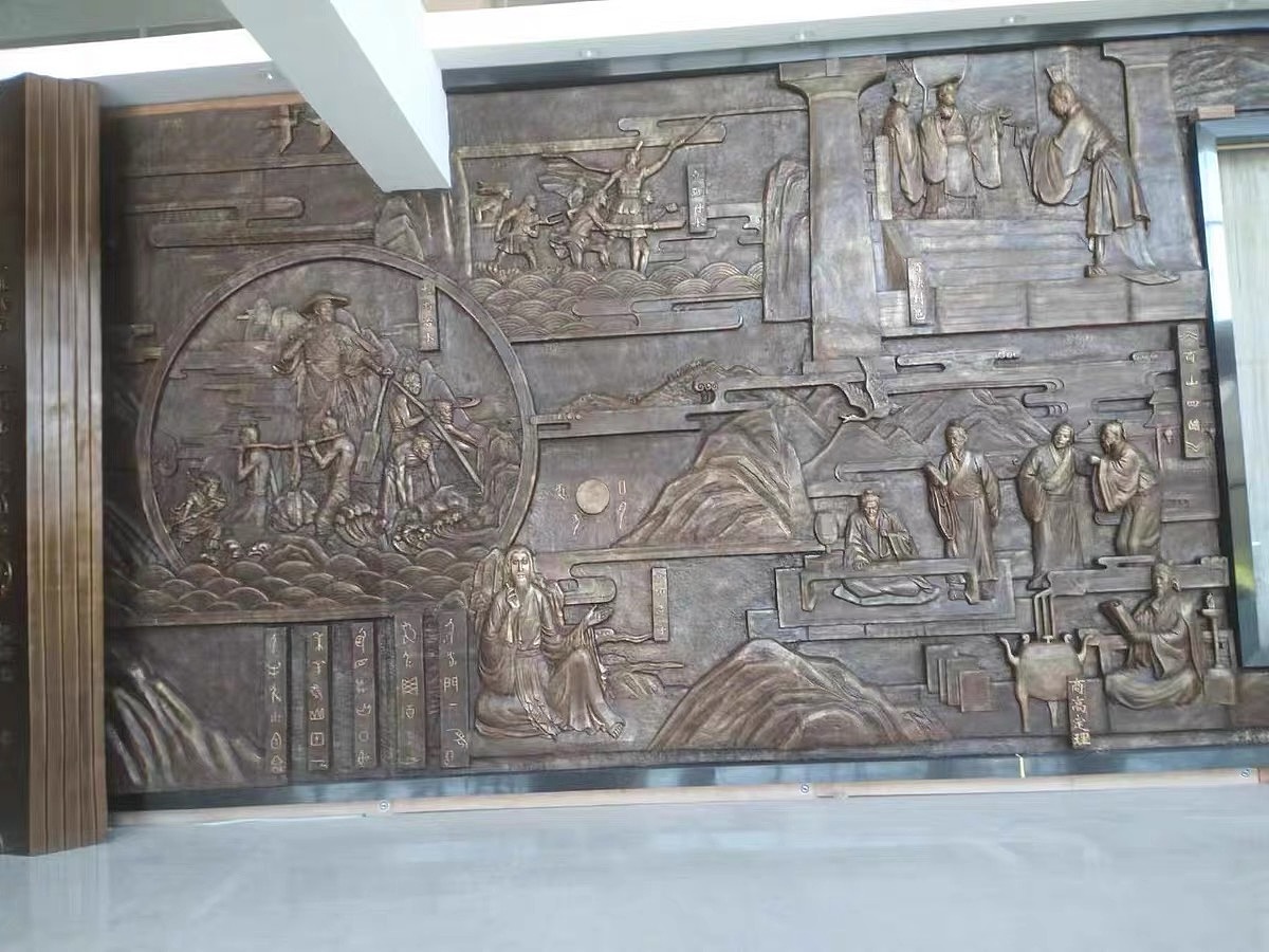 历史文化展示馆浮雕设计