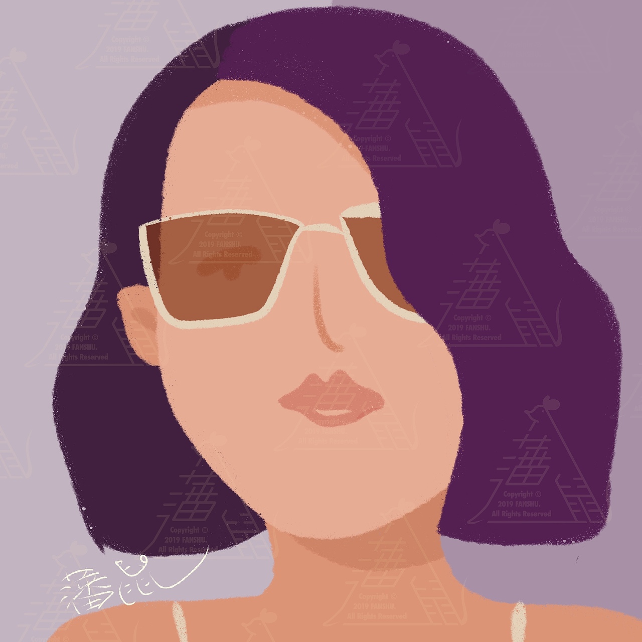 五分钟杂志封面插画-第十三周