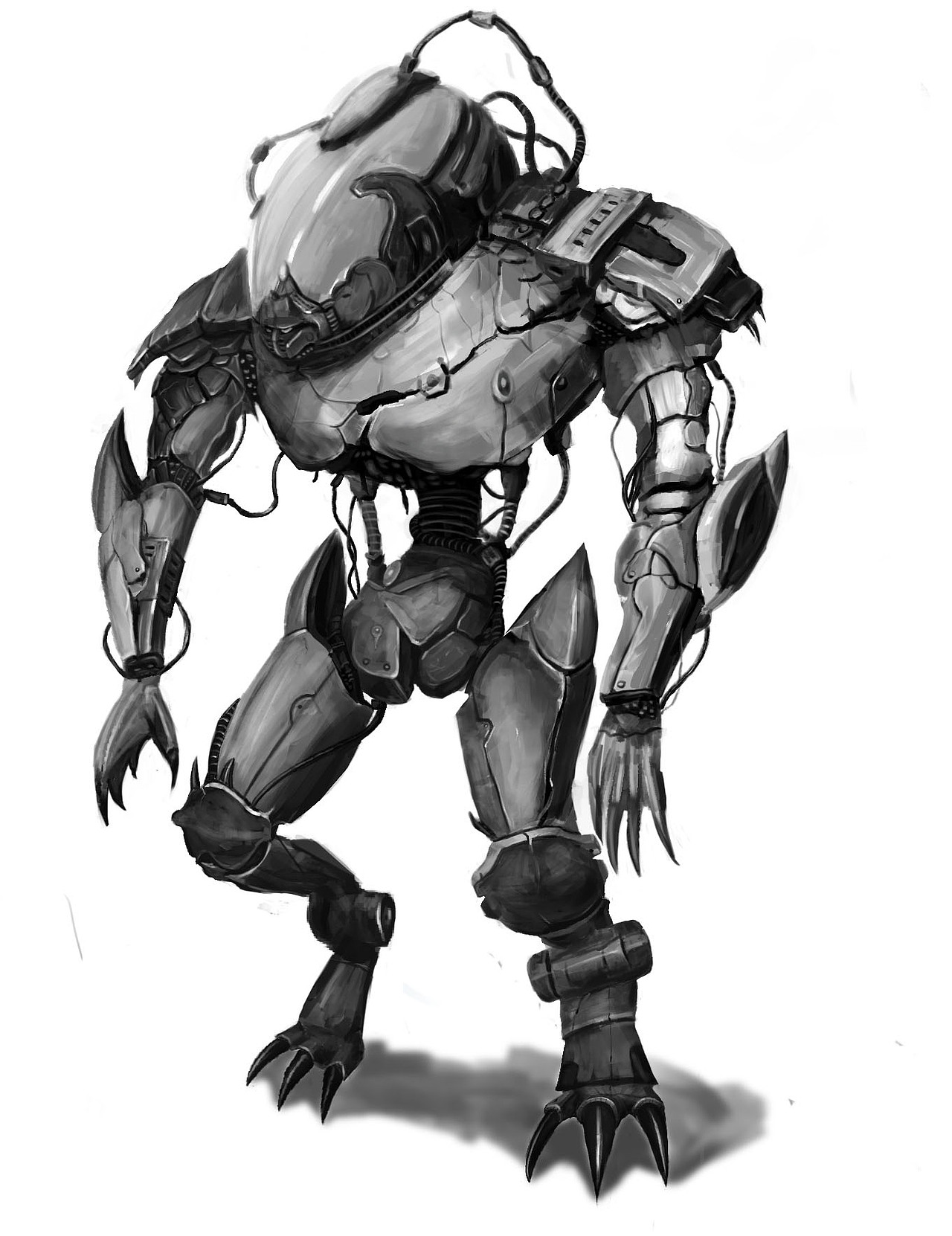 机甲联系（图ZMzkwMTY4NzI=） - 概念设定 - 站酷设计师tiddlerwater原创素材 - 站酷ZCOOL