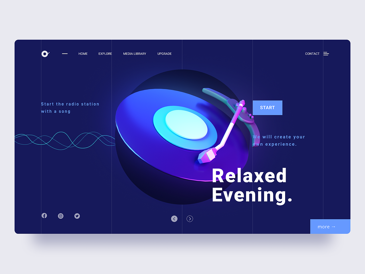 一次网页设计的配色实验