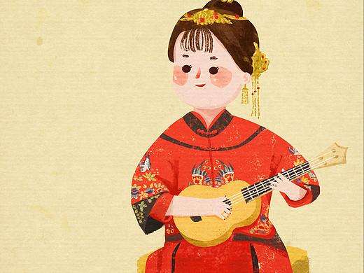 【练习】自画像2——新娘