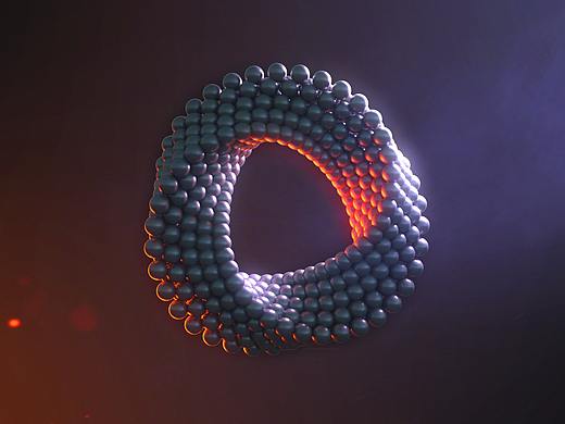 C4D+OC练习莫比乌斯环