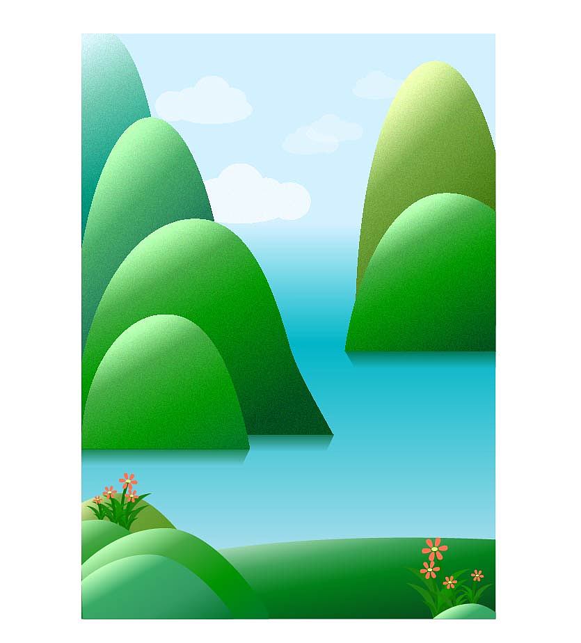 插画背景练习（图ZNzk2NDY3NDQ=） - 创作习作 - 站酷设计师sunshine_snowy原创素材 - 站酷ZCOOL