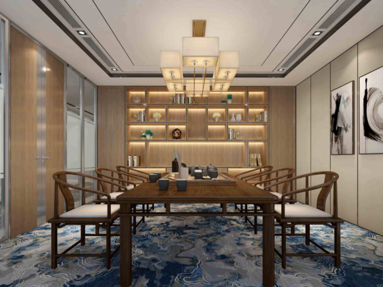 深圳千里马装饰集团办公室（图ZMTIzOTg4Nzgw） - 家装设计 - 站酷设计师南粤设计集团原创素材 - 站酷ZCOOL