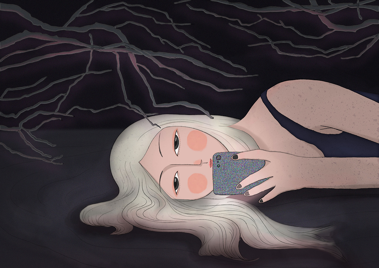 孤独患者|系列插画