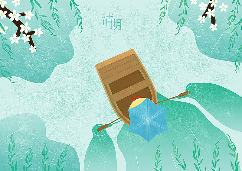 二十四节气插画作品集（图ZMTUzMDAwMjMy） - 商业插画 - 站酷设计师优迪原创素材 - 站酷ZCOOL