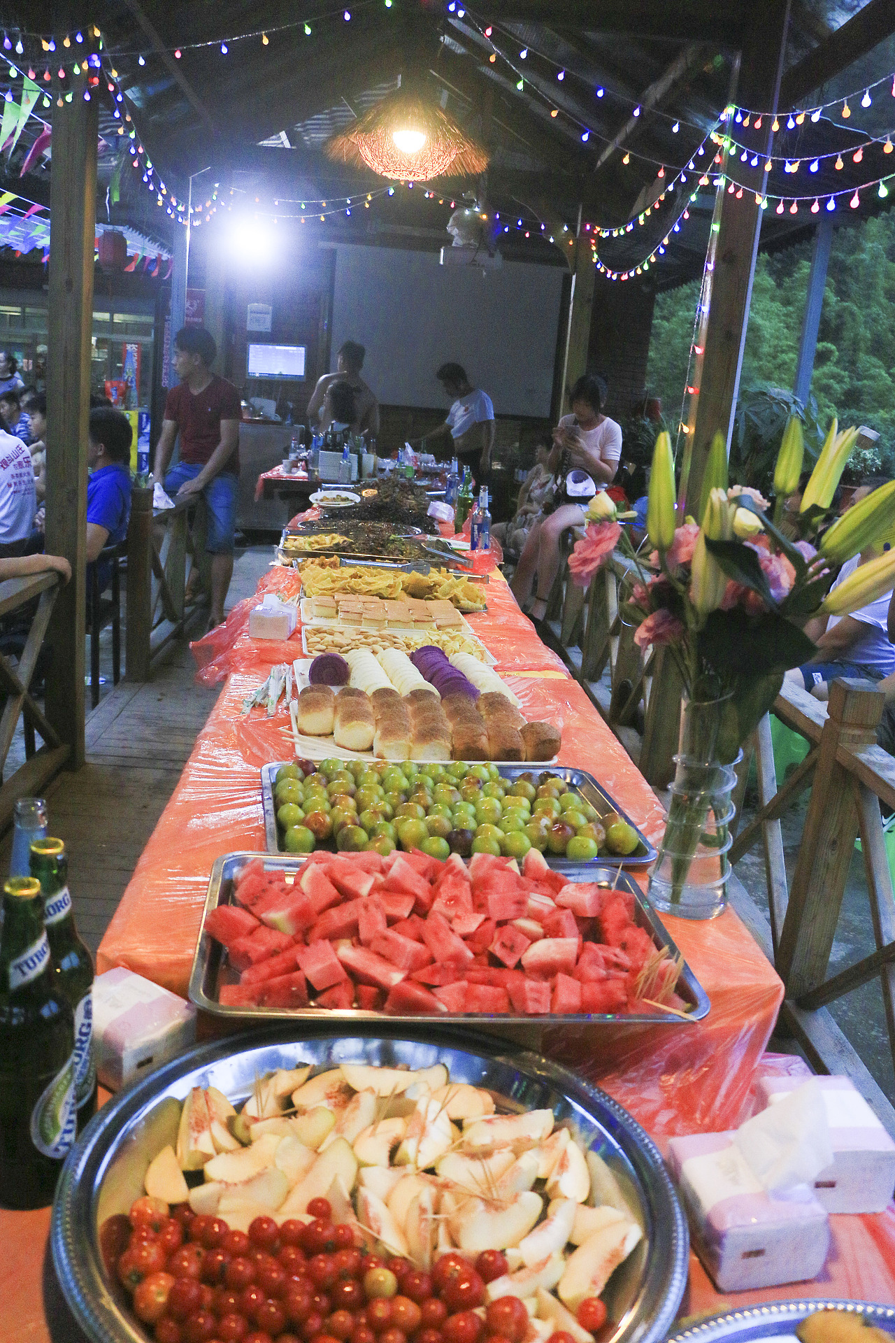 云南盐津观斗山农家乐周年庆典活动