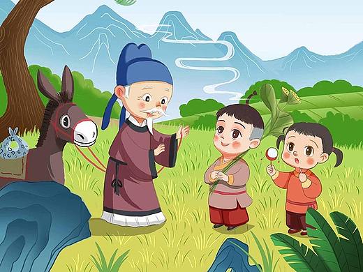 儿童插图（个人主页-ZNTA2MjAyODQ=） - 儿童插画 - 站酷设计师出山渐原创素材 - 站酷ZCOOL