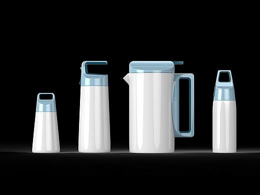 石皮设计工作室杯壶产品系列外观设计