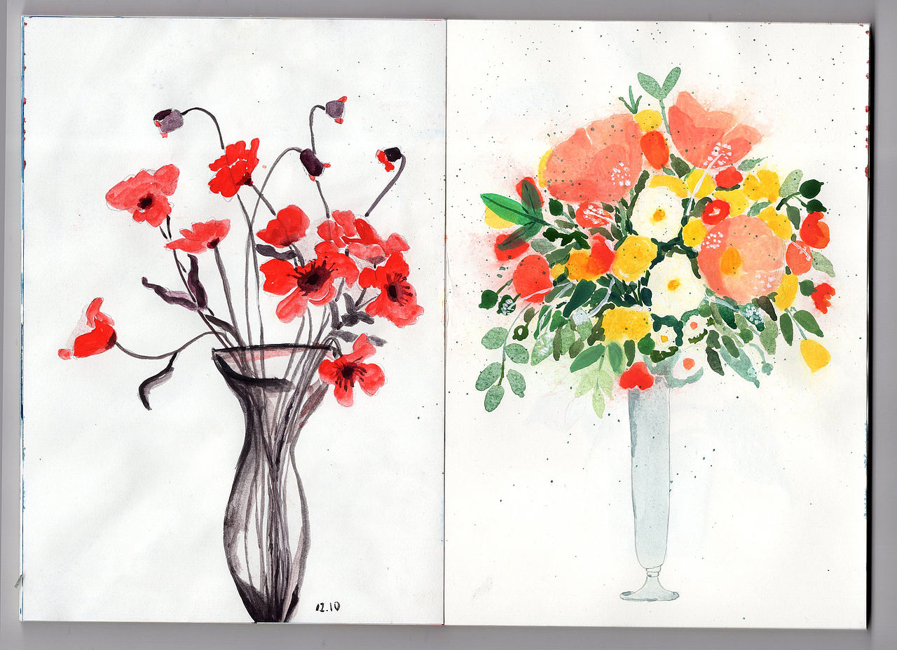 一些涂涂画画（图ZMjgyODMyNzY0） - 创作习作 - 站酷设计师低空飞行yuuu原创素材 - 站酷ZCOOL