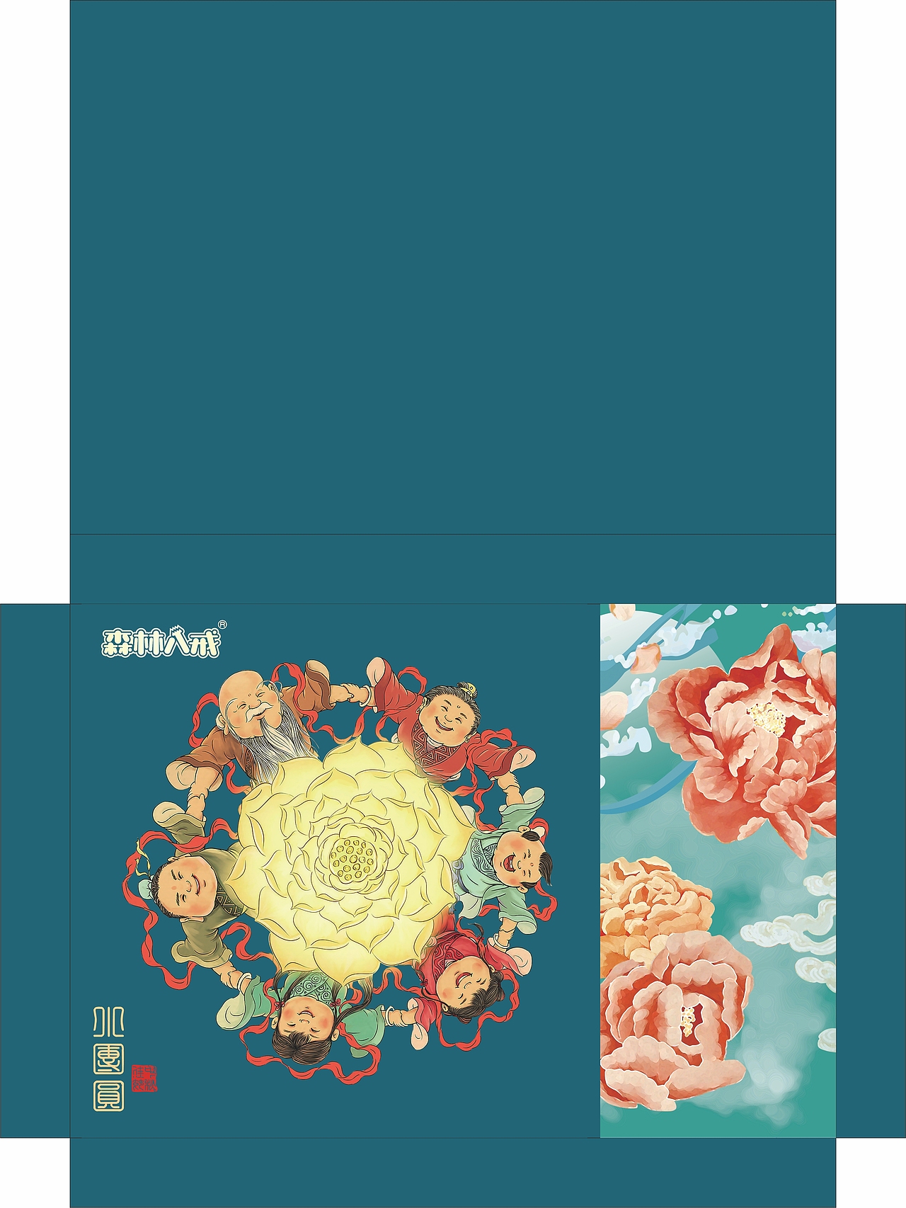 月饼包装练习（图ZMTc4MTE0NTA0） - 包装 - 站酷设计师知了设计创意原创素材 - 站酷ZCOOL