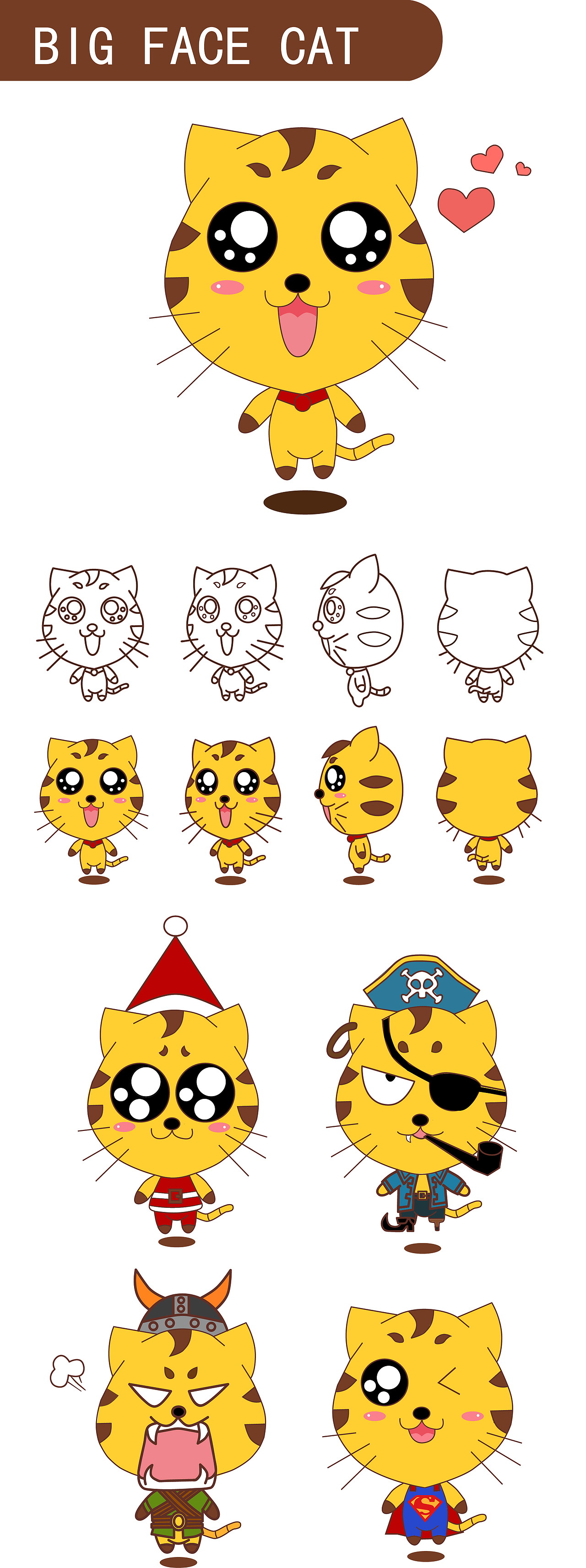 吉祥物设定（图ZNTc3NjM4NzY=） - 网络表情 - 站酷设计师晕游仙人原创素材 - 站酷ZCOOL