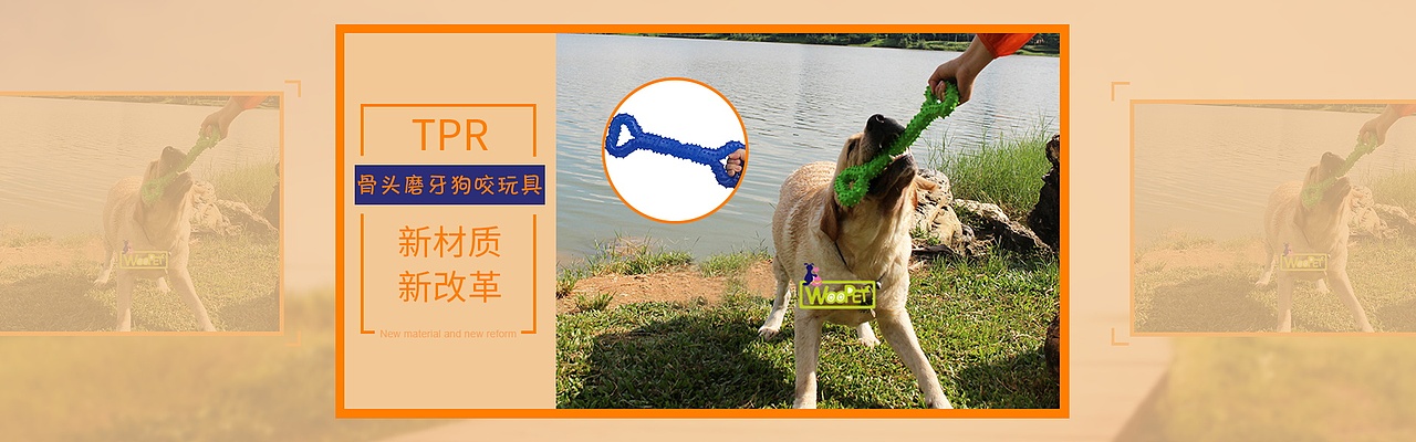 宠物玩具电商海报BANNER