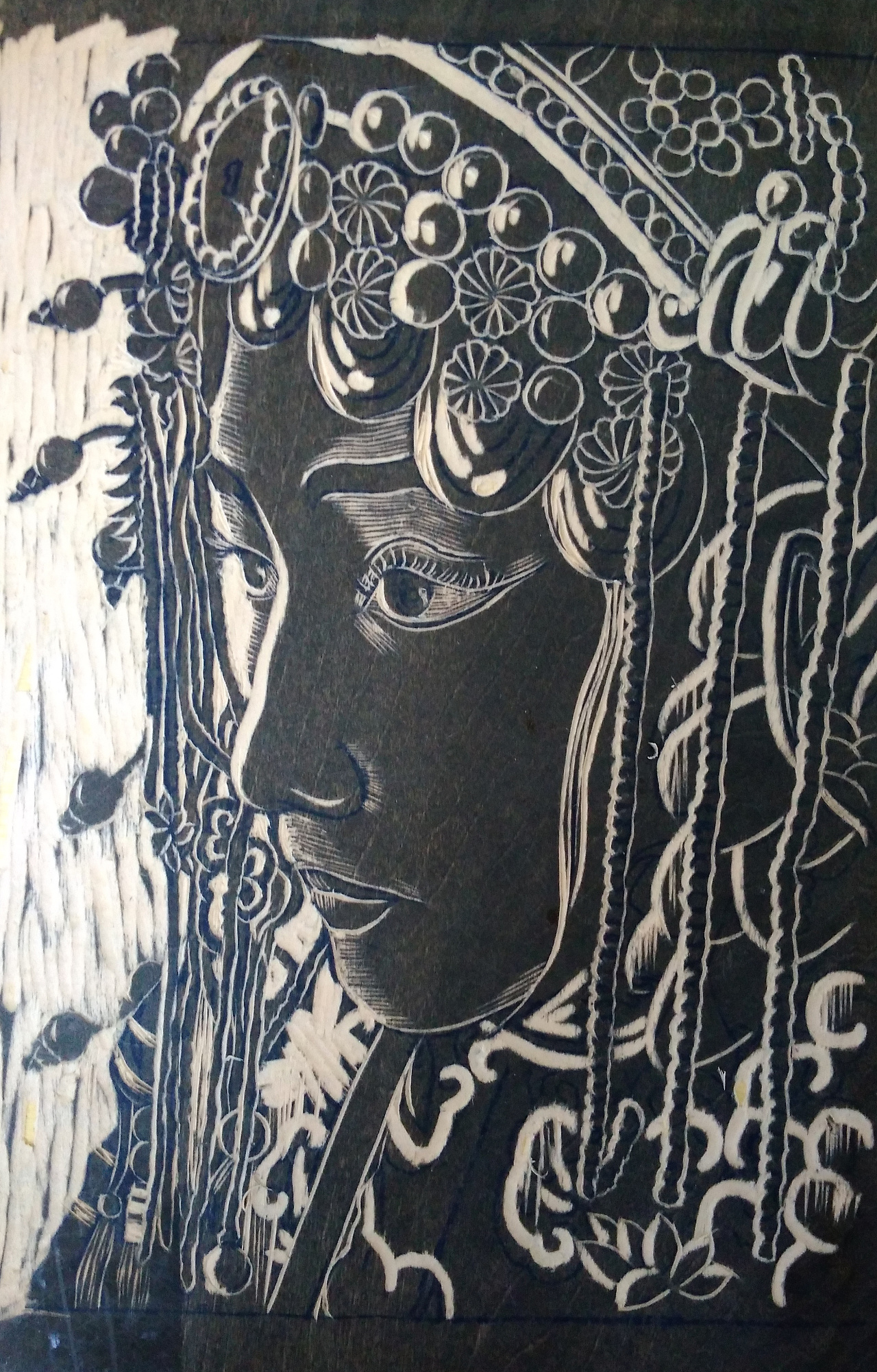 版画|平面|图案|凌七七 - 原创作品 - 站酷 (zcool)