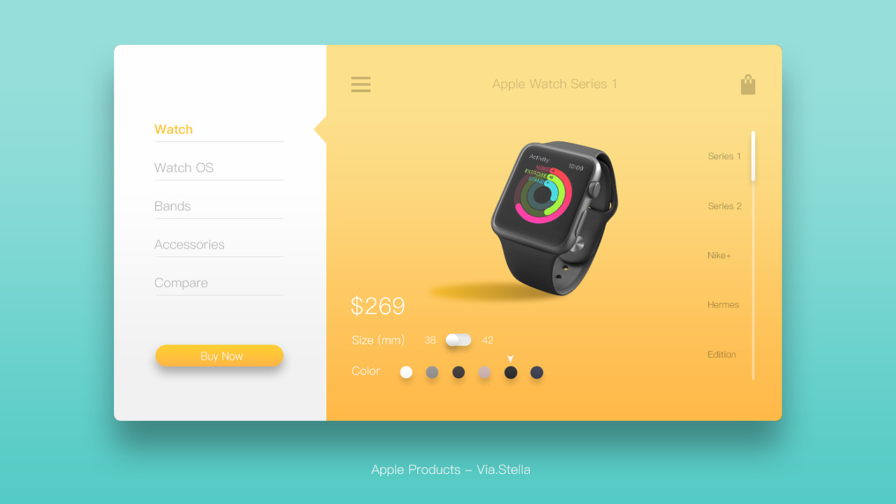 电子产品展示界面|ui|app界面|阿肆stella - 原创作品 - 站酷 (zcool)