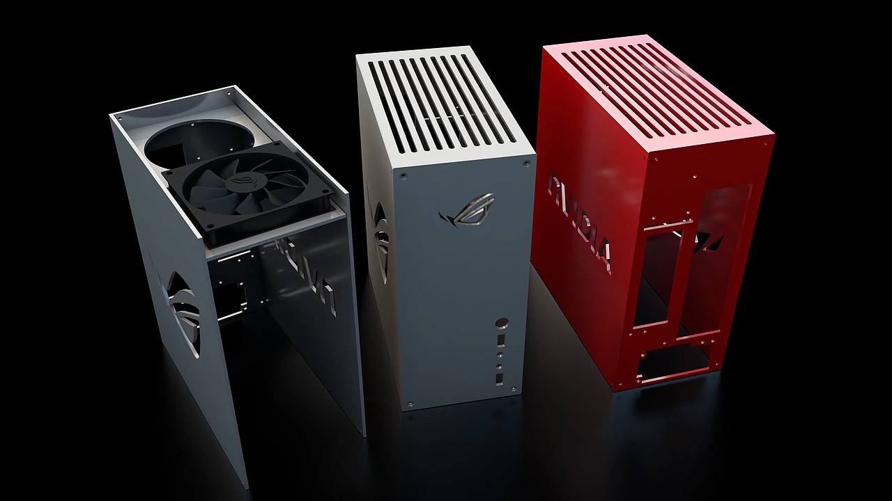 电脑，机箱，C4d，itx（图ZMjMxMTgyNTA0） - 电子产品 - 站酷设计师学音乐的孩子原创素材 - 站酷ZCOOL