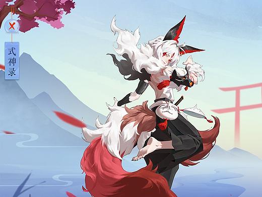 [练习]和风角色详情页练习（个人主页-ZNDAxNTUxMjg=） - 游戏UI - 站酷设计师我超怂的鸭原创素材 - 站酷ZCOOL