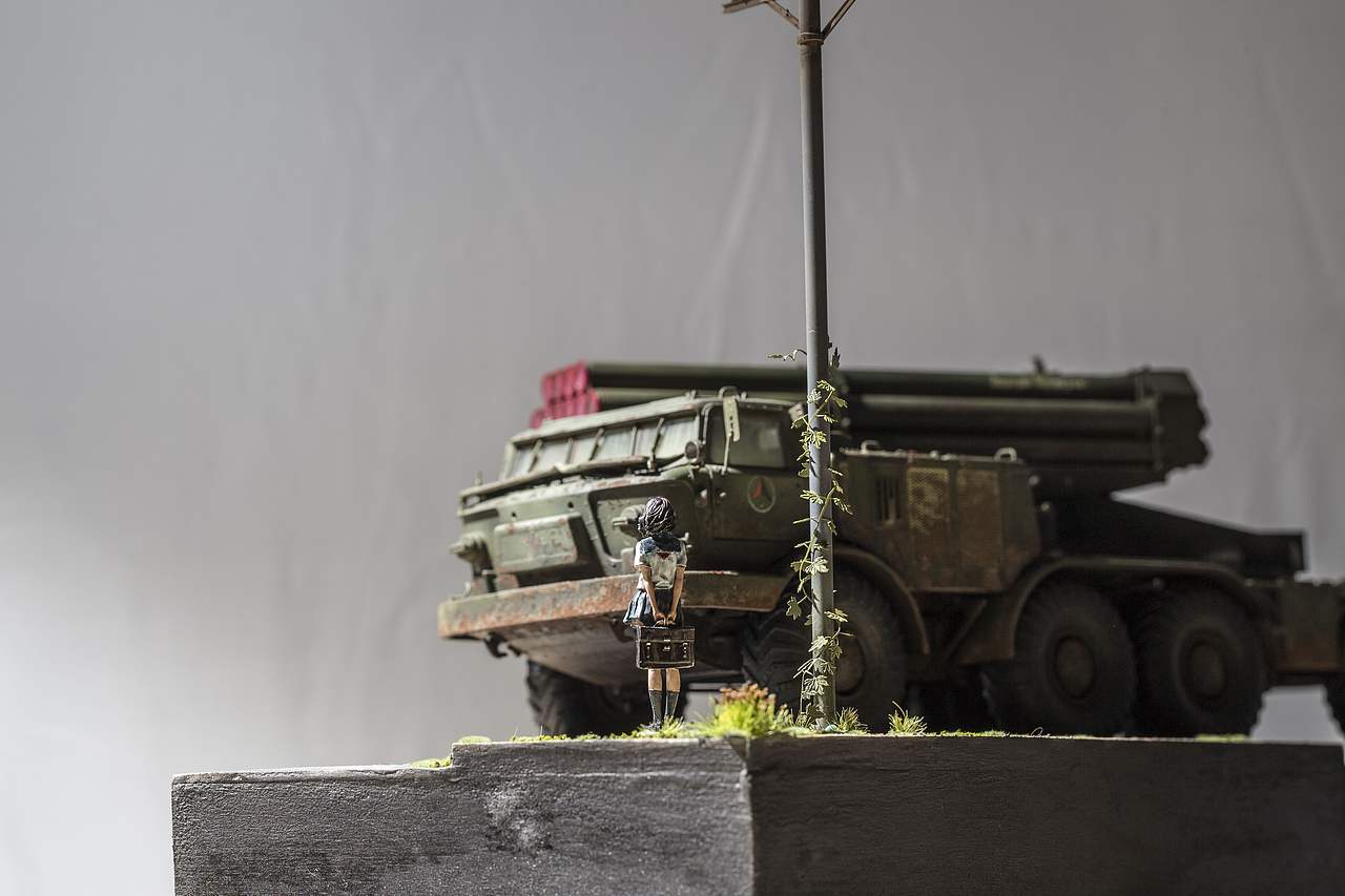 1/35小号手飓风火箭炮（图ZMjE1MTc3Njg0） - 手办/模玩 - 站酷设计师MWM1984原创素材 - 站酷ZCOOL