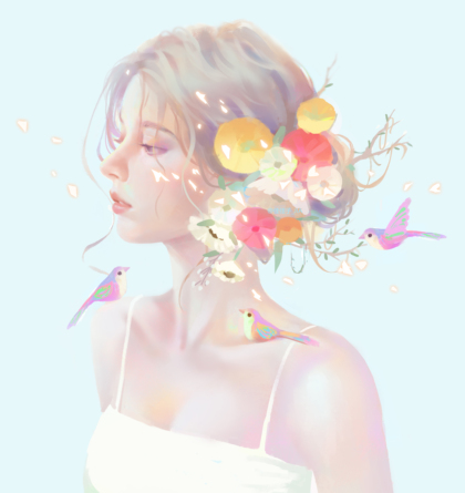 插画-人像