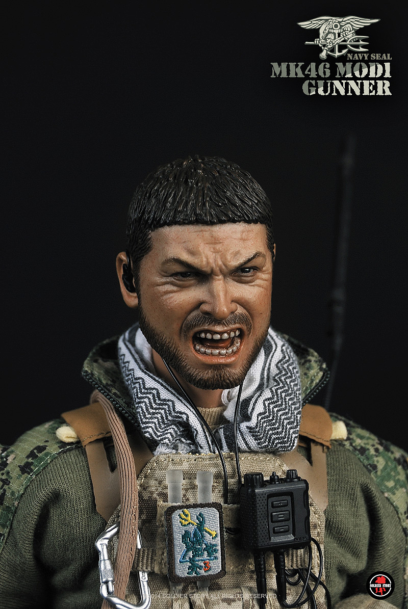 SoldierStory 美国海军海豹突击队 MK46 MOD1机鎗手（图ZMTExMDIwMTYw） - 手办/模玩 - 站酷设计师SoldierStory原创素材 - 站酷ZCOOL