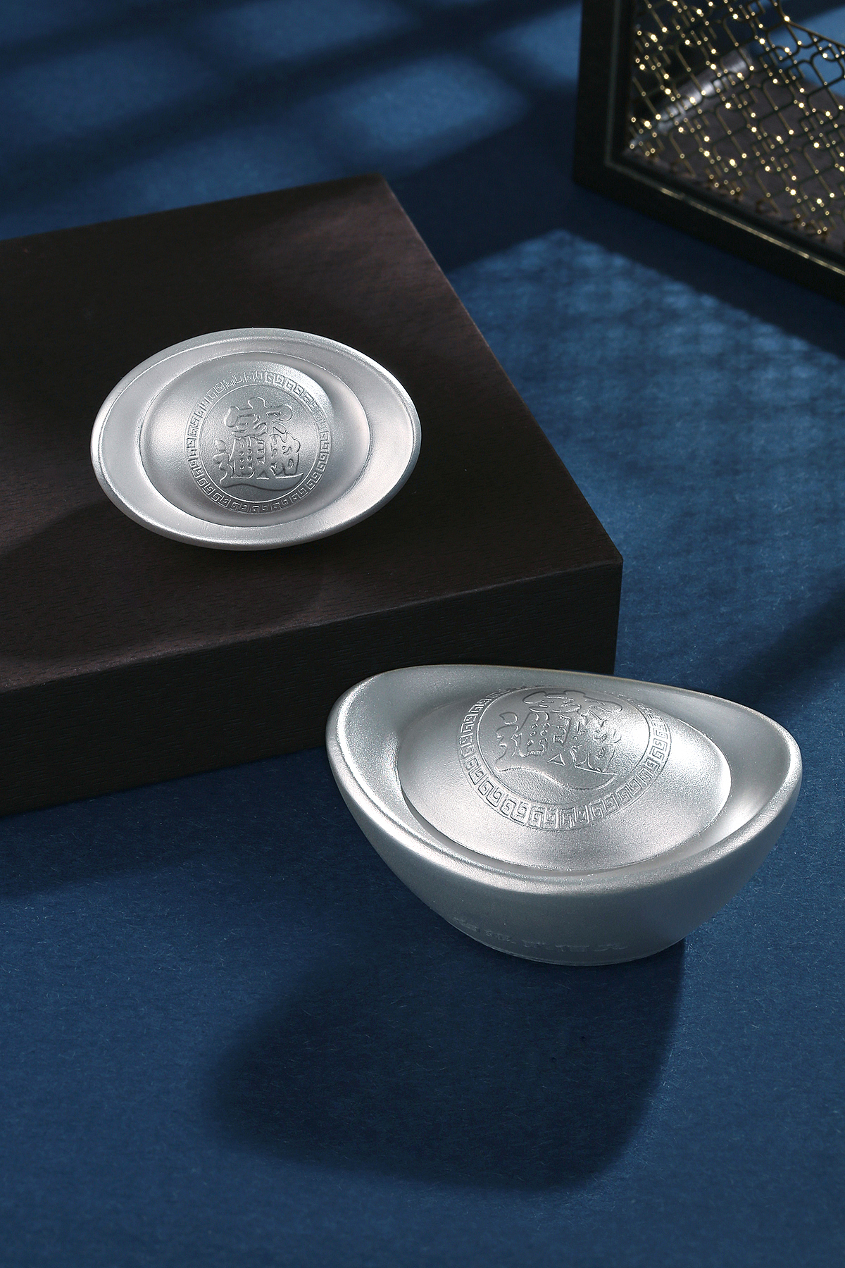 珠宝饰品产品摄影修图--银元宝2