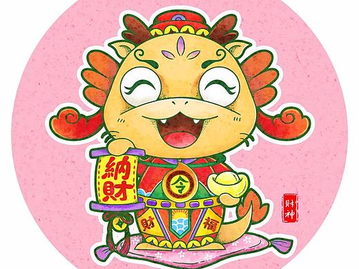 逆鳞文旅—吉祥物小麟子