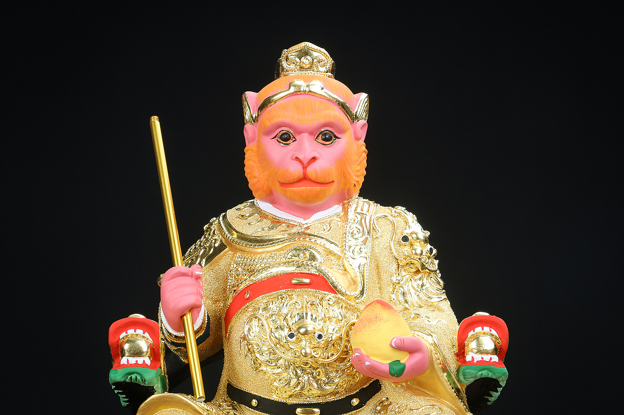 齐天大圣 孙悟空 神像拍摄 佛教供具用品摄影 工艺品