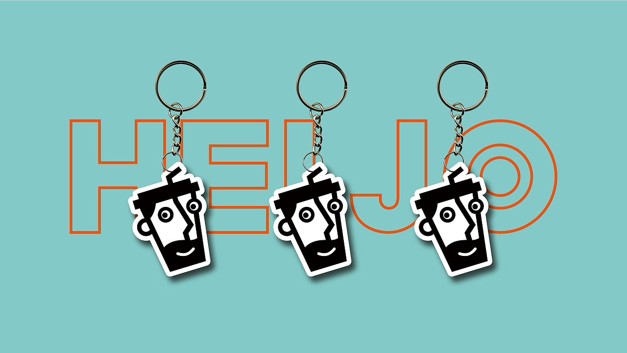 【嘿囧·现切水果茶】核桃VI品牌形象设计