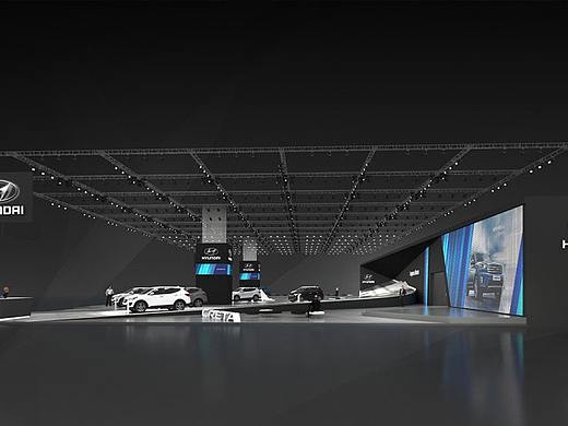 HYUNORI车展展位设计