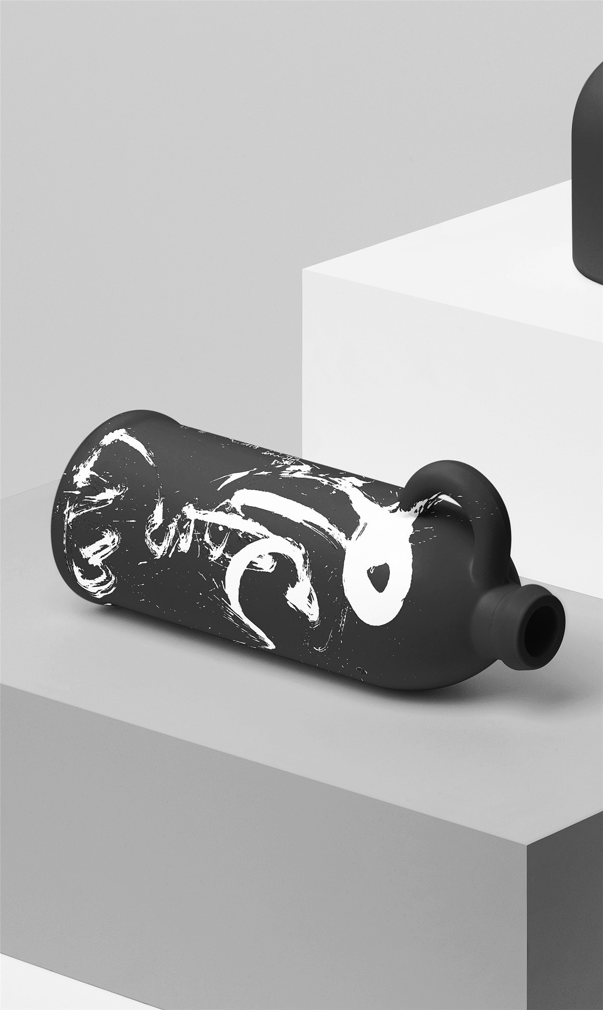 书法字体设计-黄陵野鹤-水墨字境研究-11(激昂水墨)