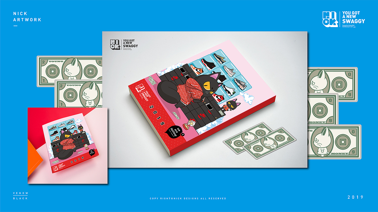 2018-2019插画总结（图ZMTQyNjE0ODgw） - 新锐潮流插画 - 站酷设计师NICK吕先生原创素材 - 站酷ZCOOL