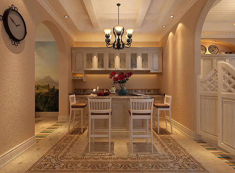 家装全案设计：地中海别墅装修（图ZMTE4NDgyNzI0） - 家装设计 - 站酷设计师金秋金秋呀原创素材 - 站酷ZCOOL