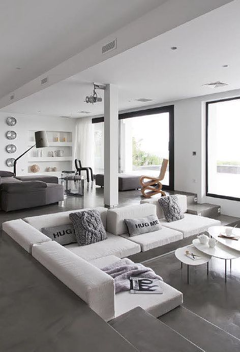 下沉式客厅美翻了