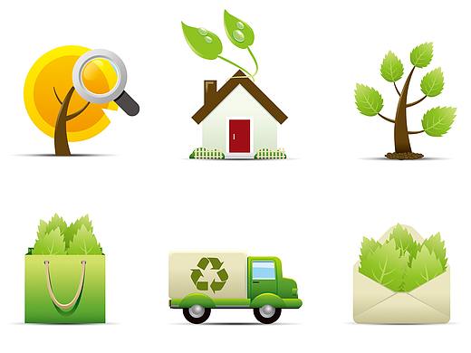 拟物、渐变、扁平、色块图标练习