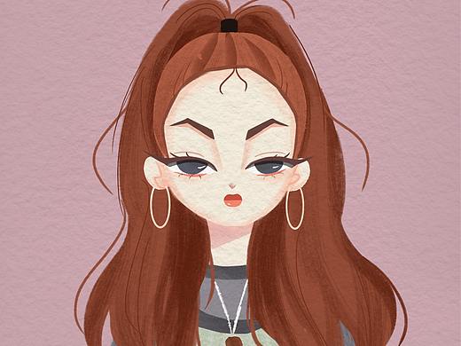 临摹插画