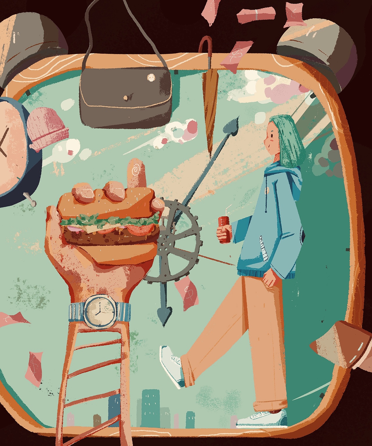 这段时间我枯了（图ZMTk0NjIwMzQ0） - 商业插画 - 站酷设计师无聊铅笔头原创素材 - 站酷ZCOOL