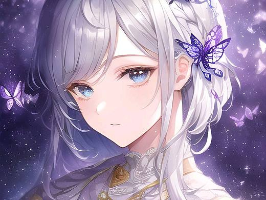 蝴蝶、紫罗兰与永恒花园