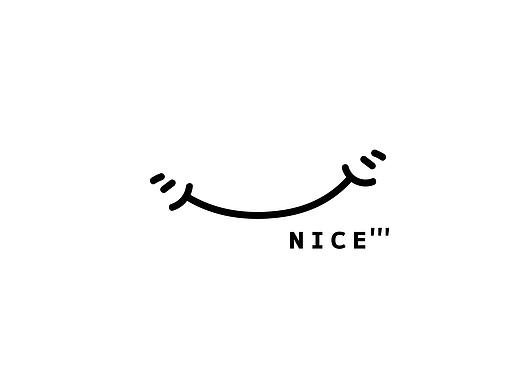 NICE'''  甜品 咖啡logo设计