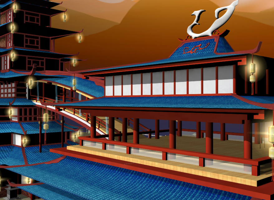 秦时明月空山鸟语雀阁