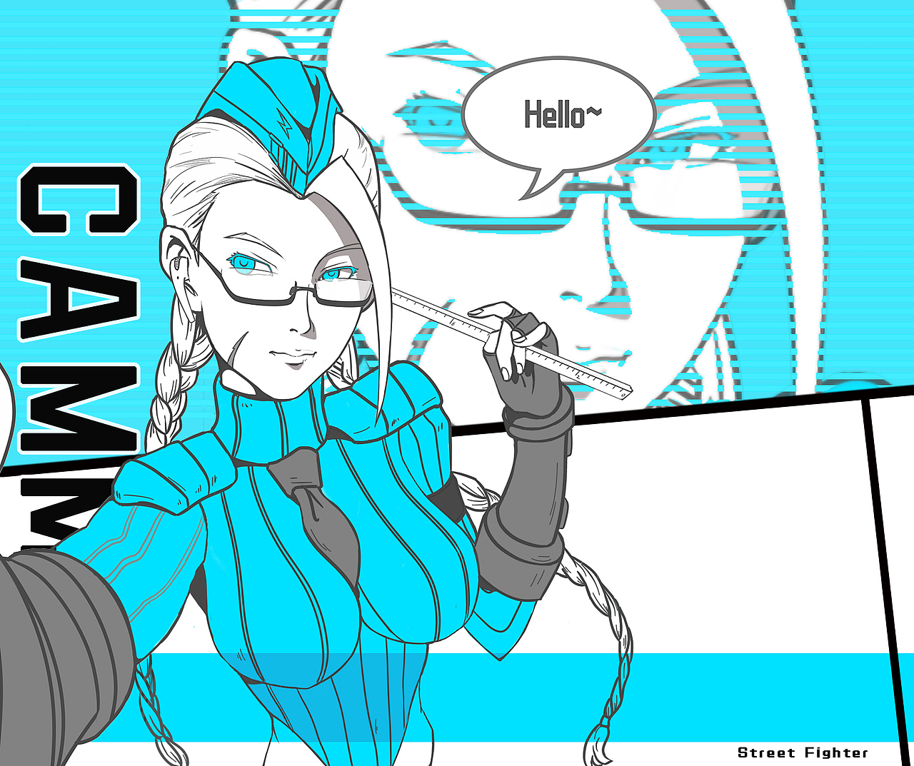 spine 街头霸王-嘉米_isgap-站酷zcool