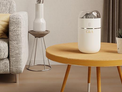 加湿器3D渲染作品练习（个人主页-ZNTg2OTI2NzI=） - 产品 - 站酷设计师定春是只猫原创素材 - 站酷ZCOOL