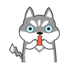 乖巧二哈心情插图及表情