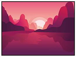 风景插画