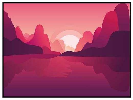 风景插画