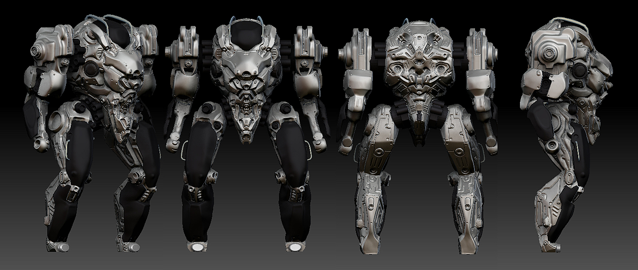 ZBrus机械类练习与虚拟设定