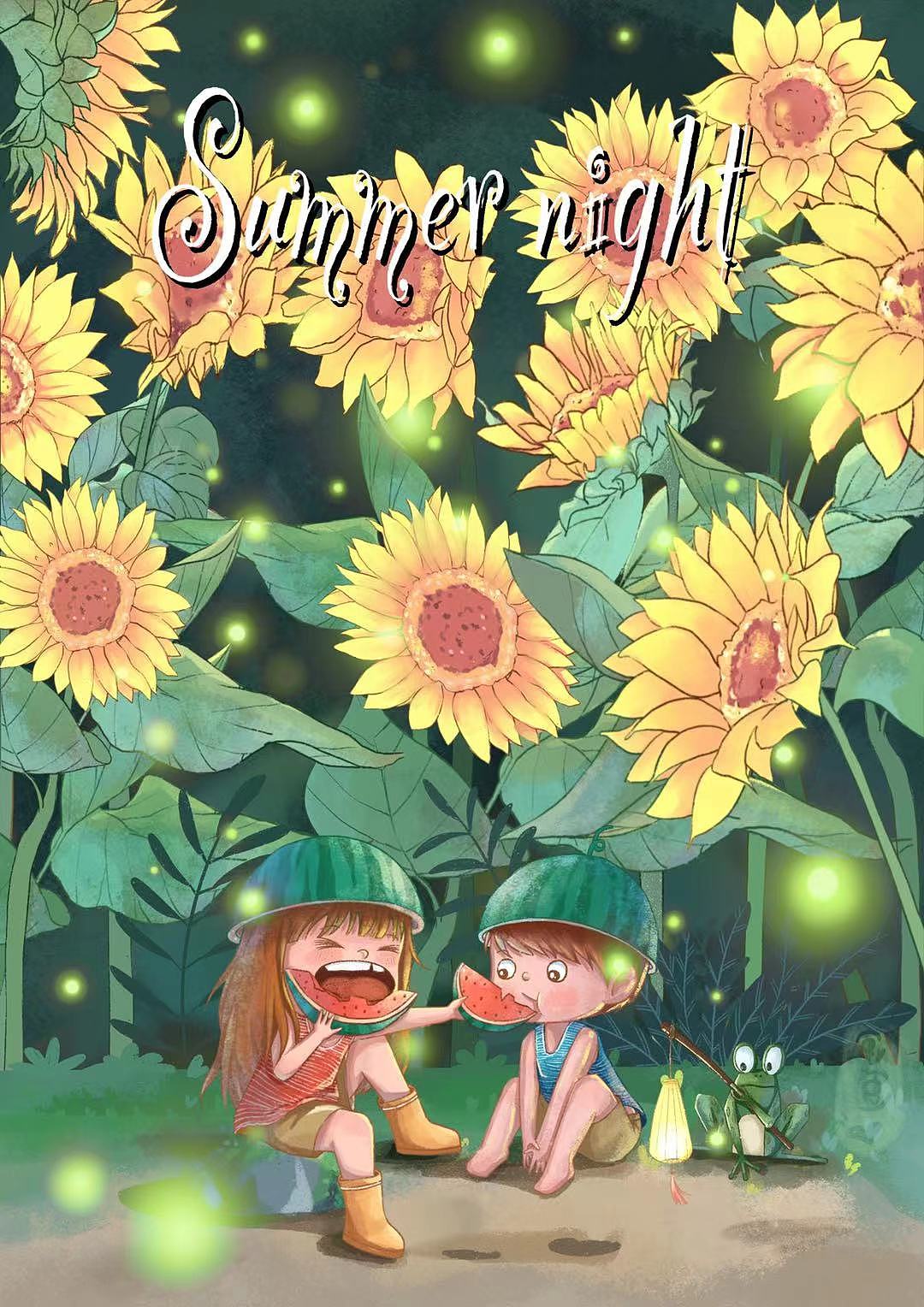 一起长大的季节——春夏秋冬（图ZMzAxMTU1NTQ4） - 儿童插画 - 站酷设计师捏土的豆原创素材 - 站酷ZCOOL