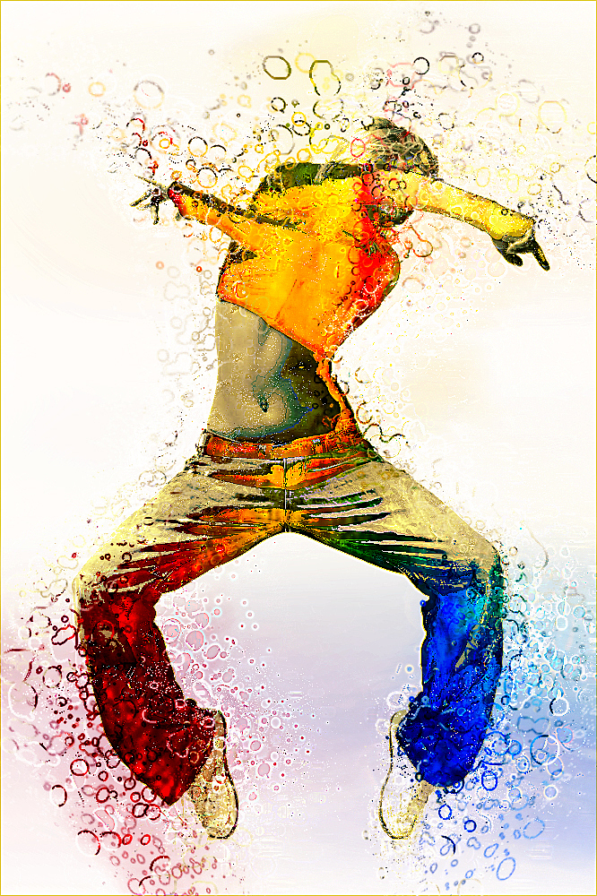 amoe 绘画 涂鸦效果 水彩 平面设计 金属 质感 舞蹈 动作 喷溅 _摄影