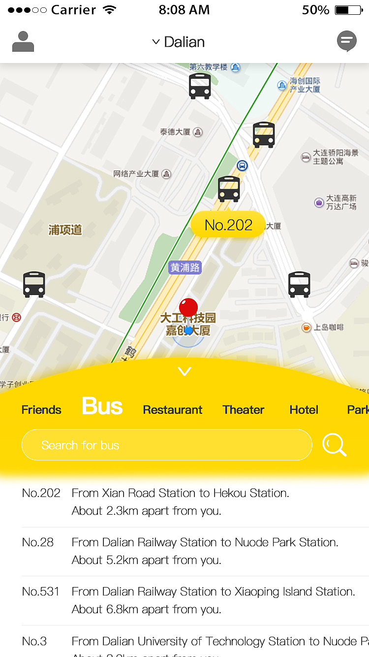 地图界面/社交/查询（图ZODg1NjcwODA=） - APP界面 - 站酷设计师DesignerSunny原创素材 - 站酷ZCOOL