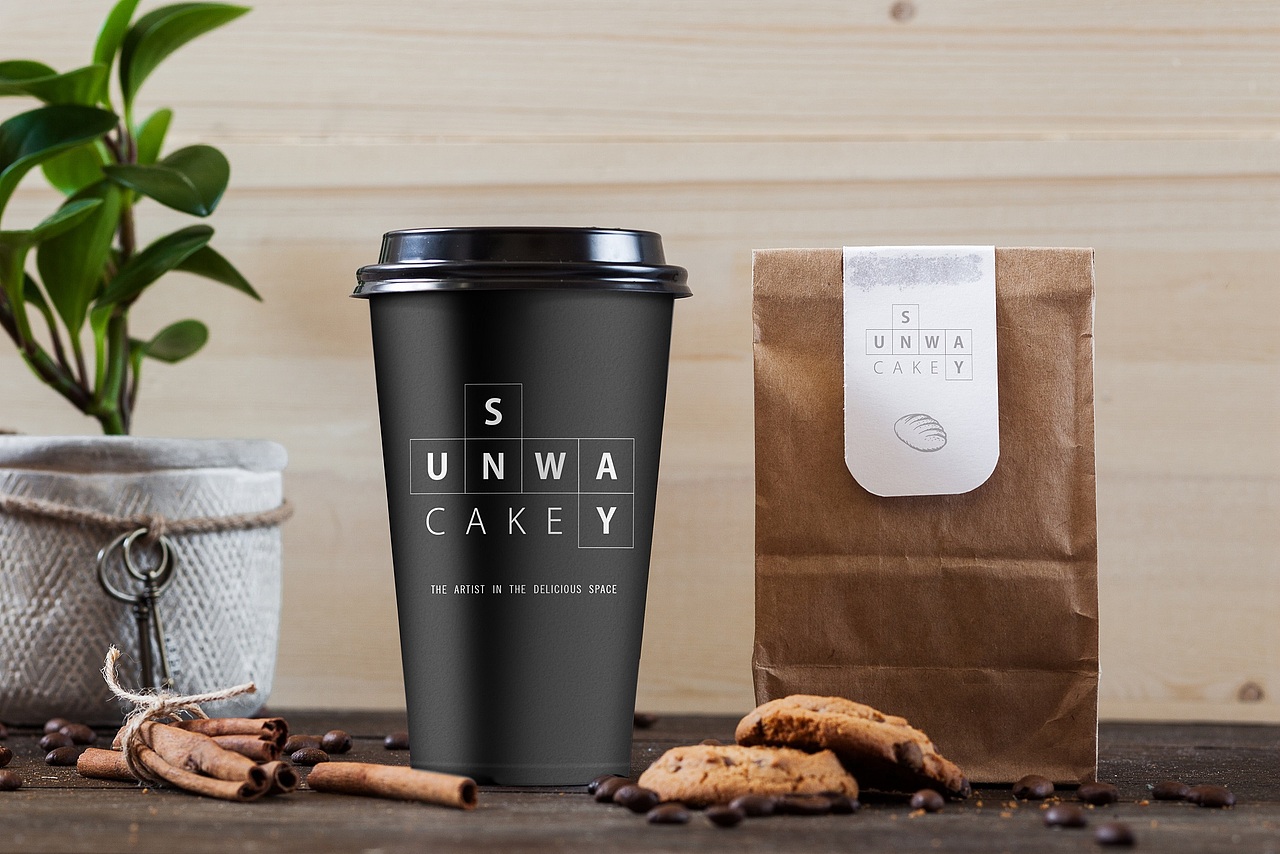极美致简Sunway蛋糕品牌形象设计