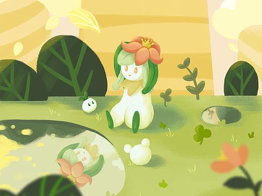 随笔练习（个人主页-ZNDcyNDE5NjQ=） - 商业插画 - 站酷设计师今天我依然很宅原创素材 - 站酷ZCOOL